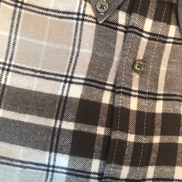 NWT John Ashford (L) plaid button up shirt - Picture 4 of 5